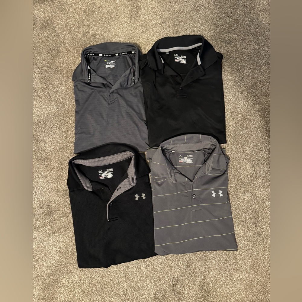 Men’s Under Armour Polo BUNDLE Small